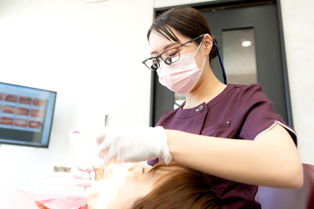 東住吉区南田辺・医療法人弘歯会 大森歯科・矯正歯科 Maintenance Clinic・清掃・スケーリング