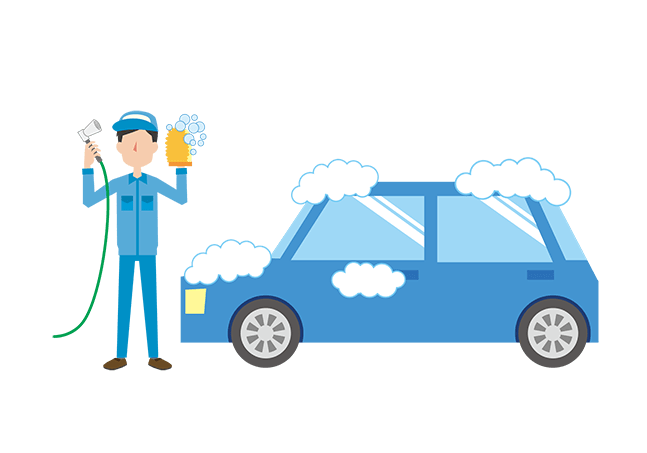 東住吉区南田辺・医療法人弘歯会 大森歯科・矯正歯科 Maintenance Clinic・洗車